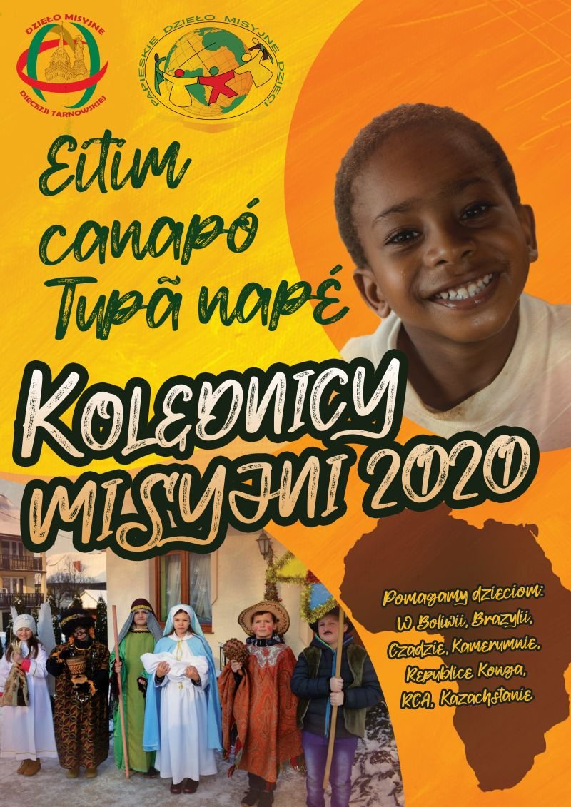 Plakat Kolęda Misyjna 2020